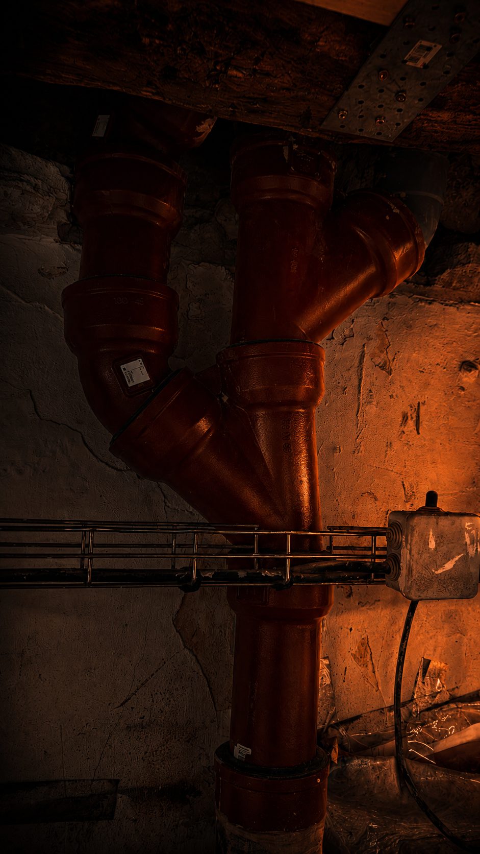 Reprise jonction fonte PVC plomb Paris 14e — chantier 2024 SOS FONTE